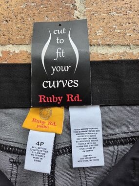 Ruby Rd Ruby Rd. | Jeans | Ruby Rd Petite Comfort Stretch Straight Leg Denim ...